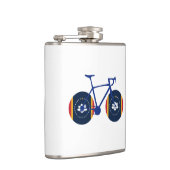 Mississippi Vlag Fietsen Heupfles (Rechts)