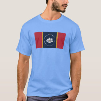 Mississippi Vlag Grunge Muur Oversized T-shirt