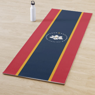 Mississippi-vlag - Nieuwe Magnolia-vlag Yogamat