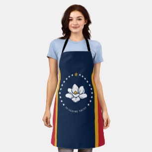 Mississippi-vlag - Nieuwe Magnoliavlag Schort