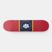 Mississippi-vlag persoonlijk skateboard (Horizontaal)