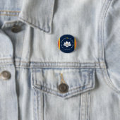 Mississippi Vlag Ronde Button 3,2 Cm (In situ)