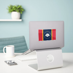 Mississippi Vlag Sticker