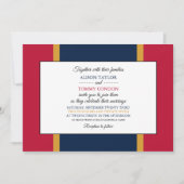 Mississippi vlag, vlag van Mississippi bruiloft Kaart (Voorkant)