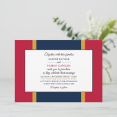 Mississippi vlag, vlag van Mississippi bruiloft Kaart (Staand voorkant)