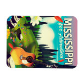Mississippi Voor avontuur Magneet (Horizontaal)