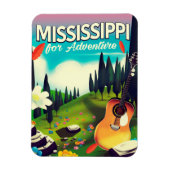 Mississippi Voor avontuur Magneet (Verticaal)