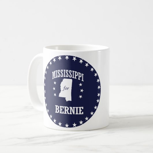 MISSISSIPPI VOOR BERNIE SANDERS KOFFIEMOK (Voorkant links)