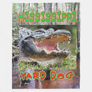 MISSISSIPPI YARD HOND Fleece Dekens