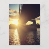 mississippi zonsondergang briefkaart (Voorkant)