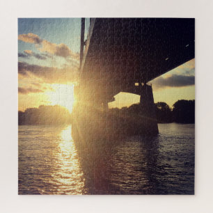 mississippi zonsondergang legpuzzel