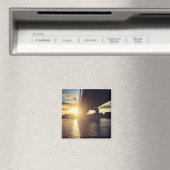 mississippi zonsondergang magneet (Insitu (Vaatwasser))