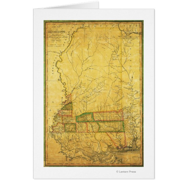 MississippiPanoramic MapMississippi (Voorkant)