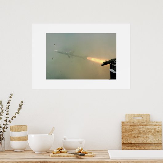 missle shoot poster (Keuken)