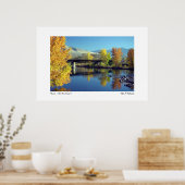 Missoula - Een rivier loopt erdoorheen Poster (Keuken)