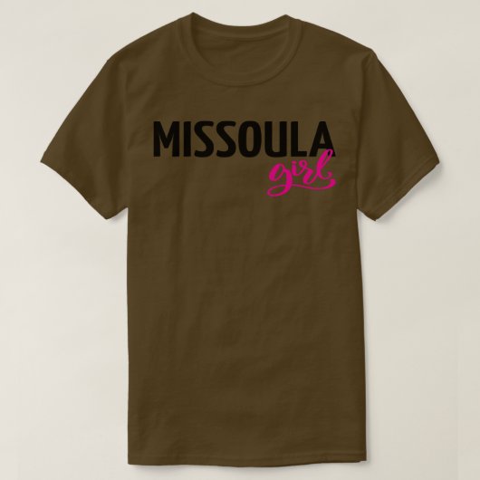 Missoula Meisje T-shirt (Design voorkant)