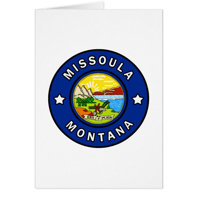 Missoula Montana (Voorkant)