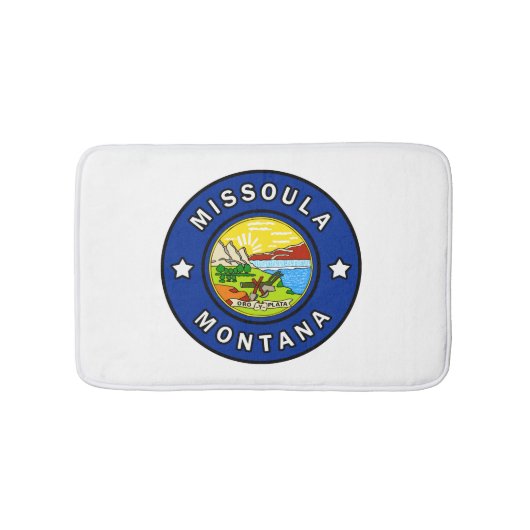 Missoula Montana Badmat (Voorkant)