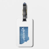 Missoula, Montana Bagagelabel (Achterkant verticaal)