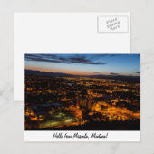 Missoula, Montana Briefkaart (Voorkant / Achterkant)