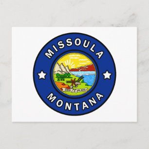 Missoula Montana Briefkaart