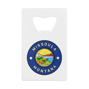 Missoula Montana Creditkaart Flessenopener