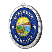 Missoula Montana Dartbord (Voorkant Rechts)