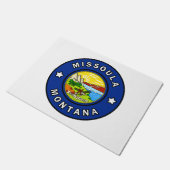 Missoula Montana Deurmat (Schuin)