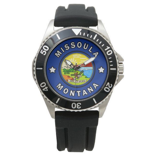 Missoula Montana Horloge (Voorkant)