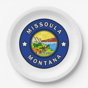 Missoula Montana Papieren Bordje
