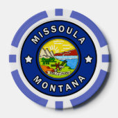 Missoula Montana Pokerchips (Voorkant)