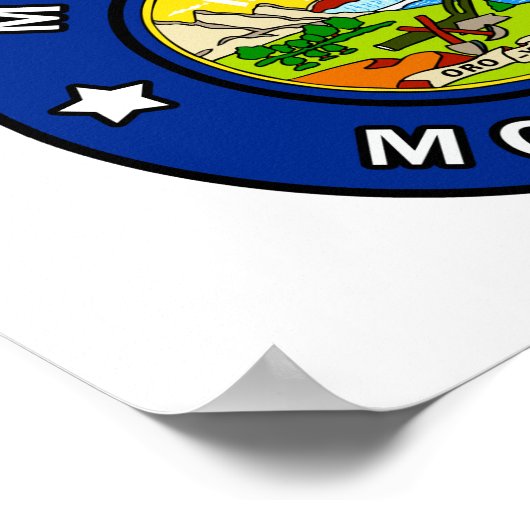 Missoula Montana Poster (Hoek)