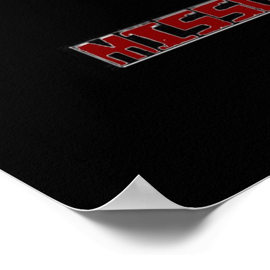 Missoula Parkour Group Logo Poster (Hoek)