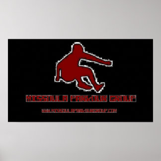 Missoula Parkour Group Logo Poster