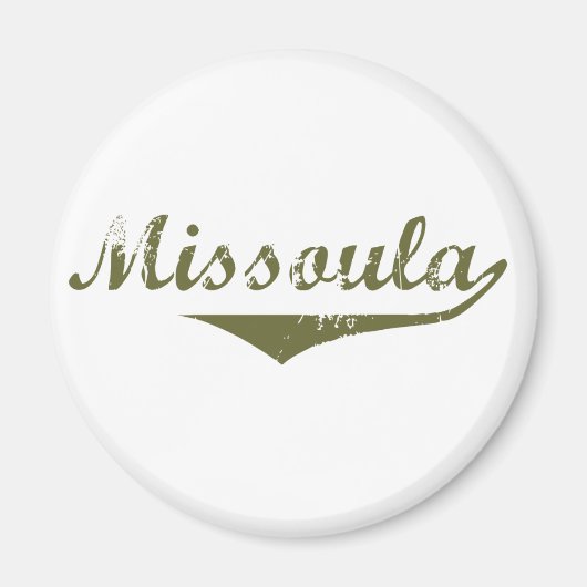 Missoula Revolution shirten Magneet (Voorkant)