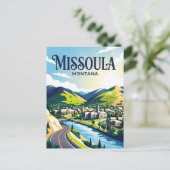 Missoula VS Briefkaart (Staand voorkant)