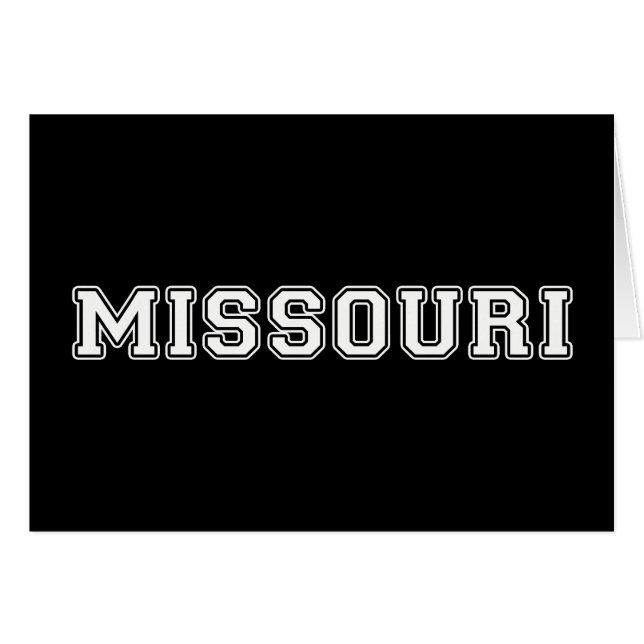 Missouri (Voorkant Horizontaal)