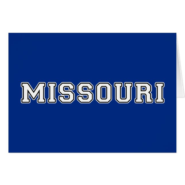 Missouri (Voorkant Horizontaal)