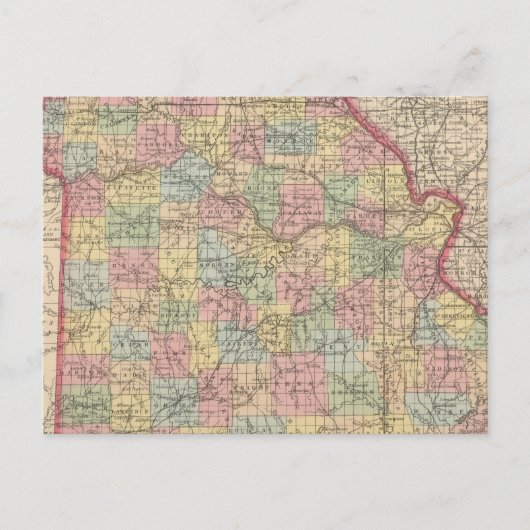 Missouri 10 briefkaart (Voorkant)