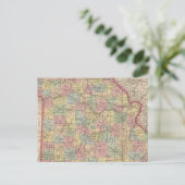 Missouri 10 briefkaart (Staand voorkant)
