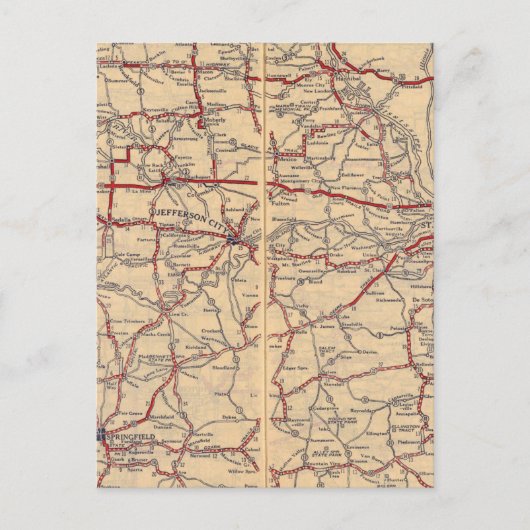 Missouri 11 briefkaart (Voorkant)
