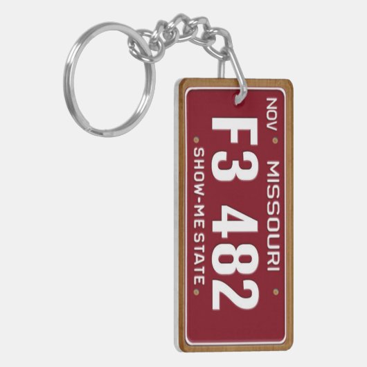 Missouri 1980  Bord Sleutelhanger (Voorkant Links)