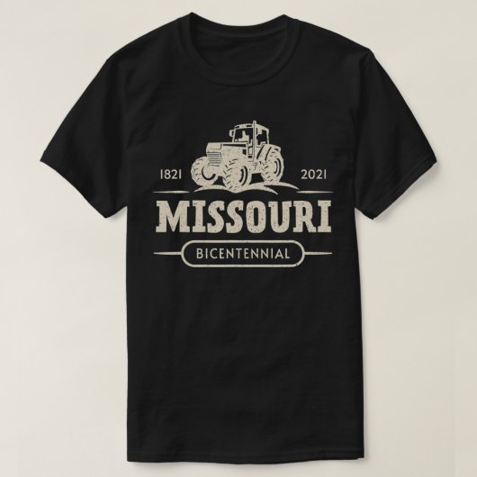 Missouri 200 jaar Jubileum boer T-shirt (Design voorkant)