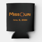 Missouri 2024 totale zonsverduistering blikjeskoeler (Voorkant)