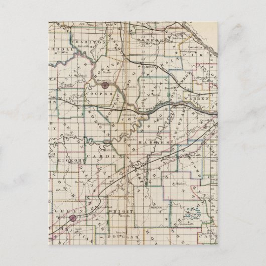 Missouri 2 briefkaart (Voorkant)