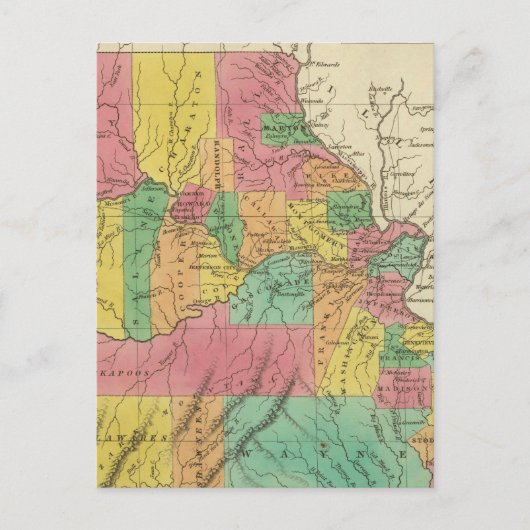 Missouri 5 briefkaart (Voorkant)