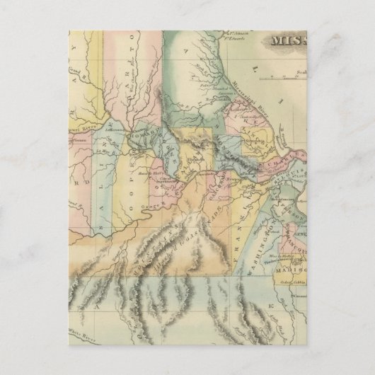 Missouri 5 briefkaart (Voorkant)