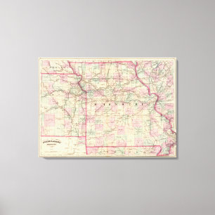 Missouri 5 canvas afdruk
