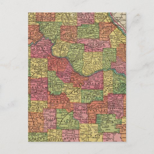 Missouri 8 briefkaart (Voorkant)