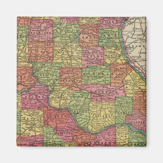 Missouri 8 magneet (Voorkant)